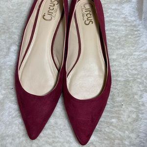 Wine colored flats Sam Edelman